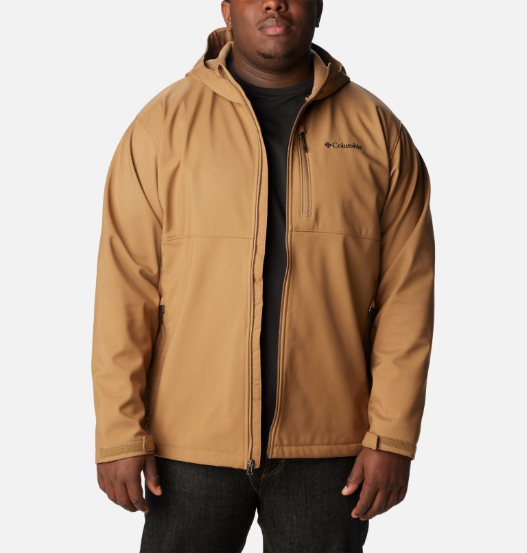 Hooded shell outlet jacket