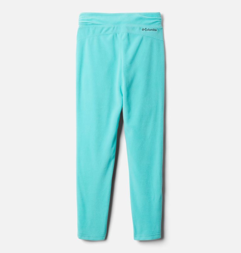 Girls' Glacial Fleece Leggings, Color: Dolphin, image 2