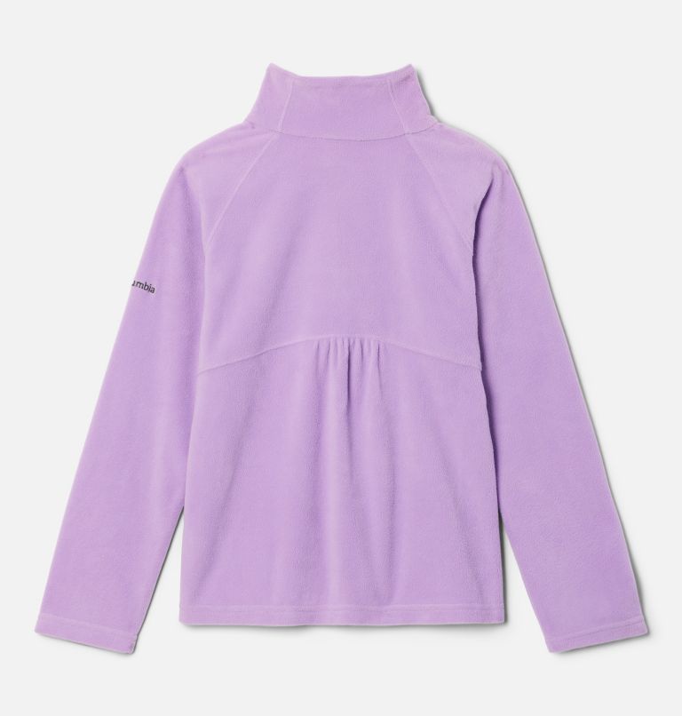 Girls’ Glacial Fleece 1/4 Zip Pullover, Color: Gumdrop, Marionberry, image 2