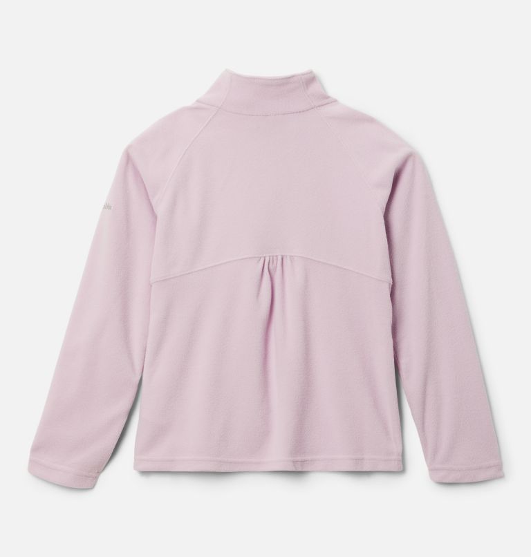 Girls’ Glacial Fleece 1/4 Zip Pullover, Color: Aura, image 2