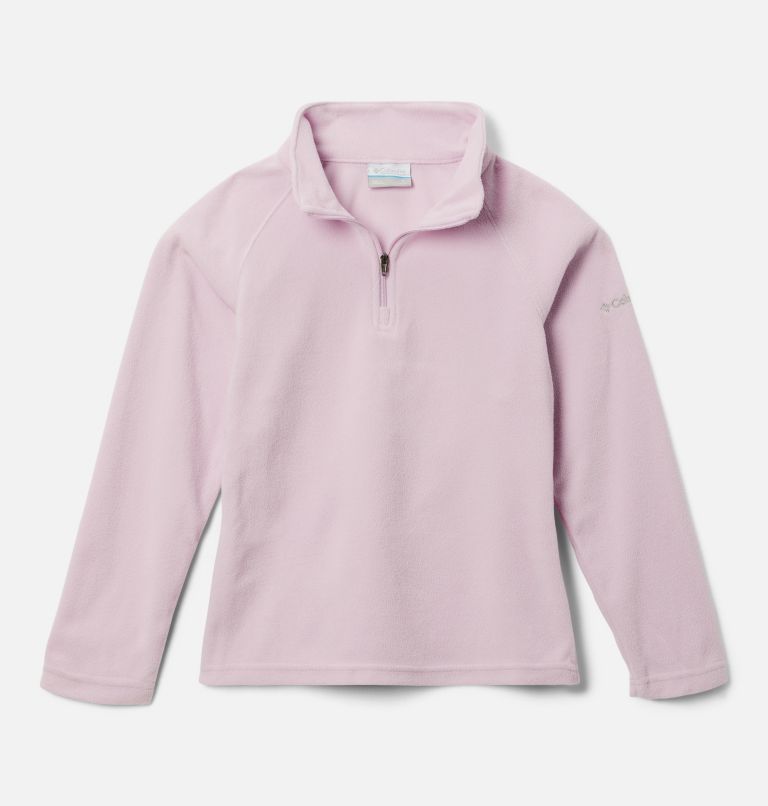 Thumbnail: Girls’ Glacial Fleece 1/4 Zip Pullover, Color: Aura, image 1