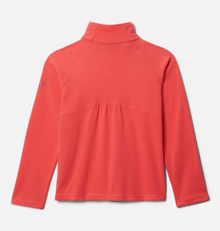 Thumbnail: Veste à demi-fermeture éclair en laine polaire Glacial pour fille, Color: Blush Pink, image 2
