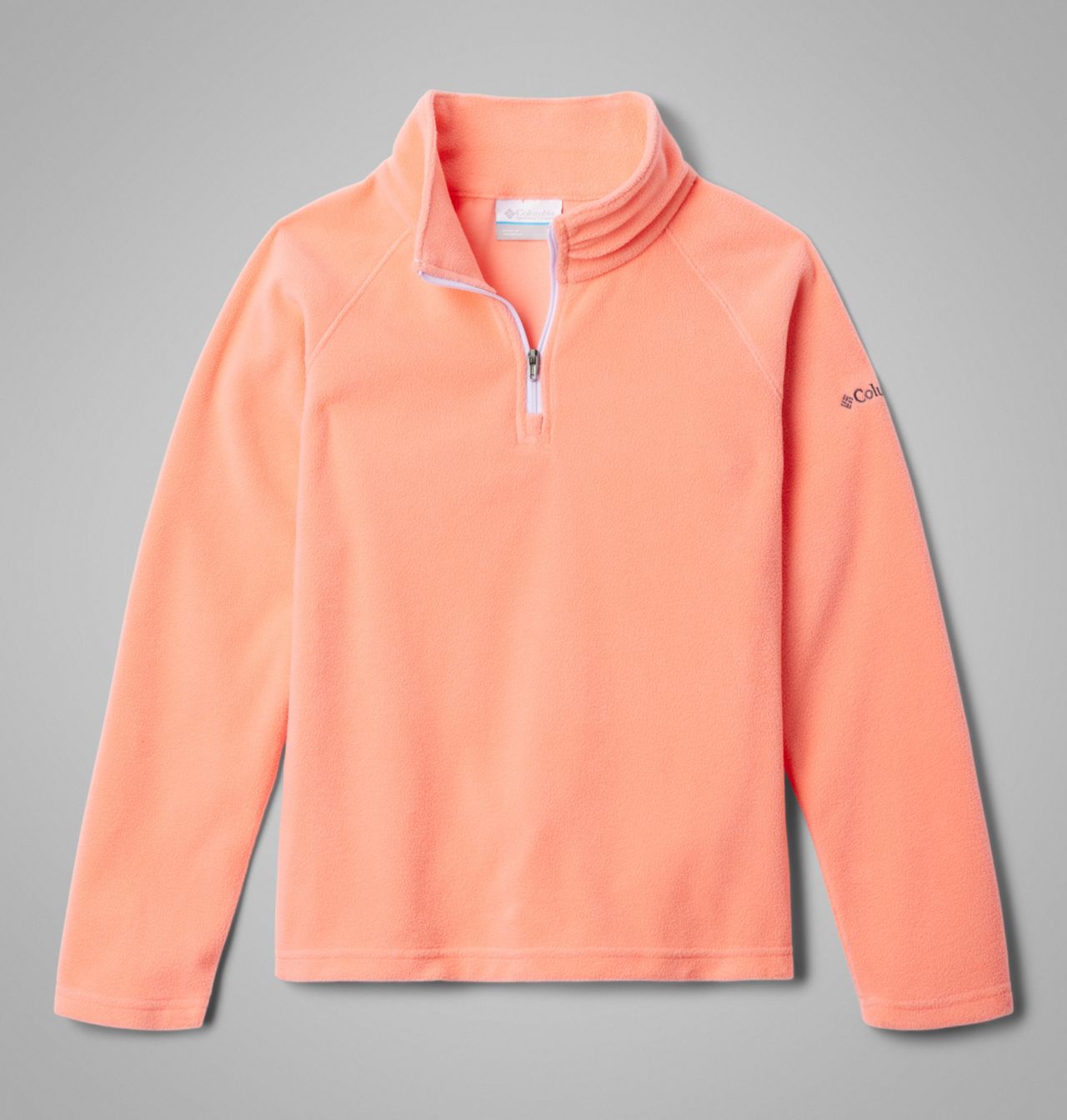 Girls' Glacial™ Fleece Quarter Zip Pullover 1