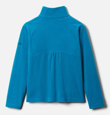 Girls&rsquo; Glacial&trade; Fleece Half Zip Jacket Glacial&trade; Fleece Half Zip | 462 | XS, Fjord Blue, back