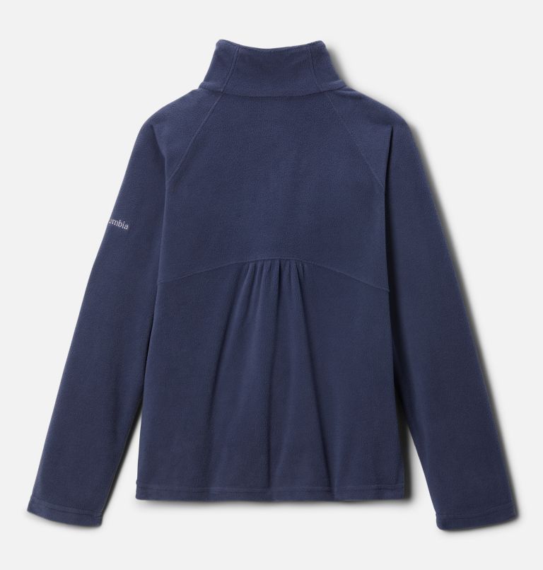 Girls’ Glacial Fleece Half Zip Jacket, Color: Nocturnal, image 2