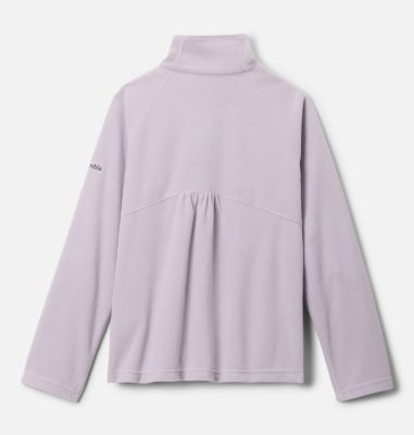 Glacial Fleece Quarter Zip Pullover für Mädchen, Color: Lavender Pearl, image 6