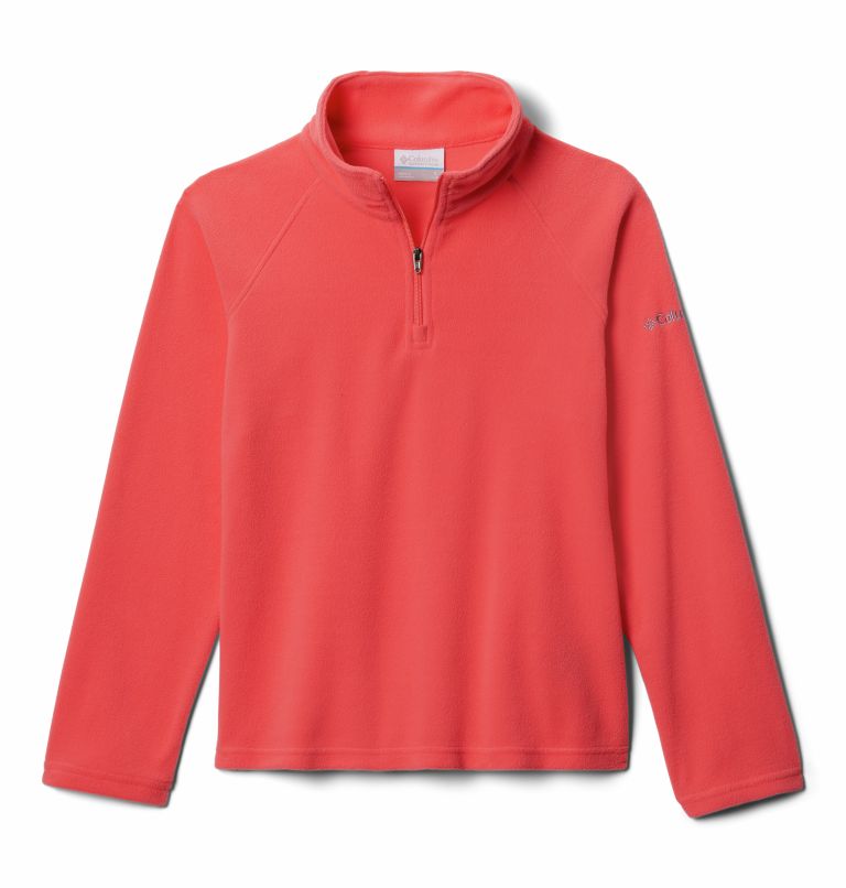 Thumbnail: Girls’ Glacial Fleece Half Zip Jacket, Color: Blush Pink, image 1