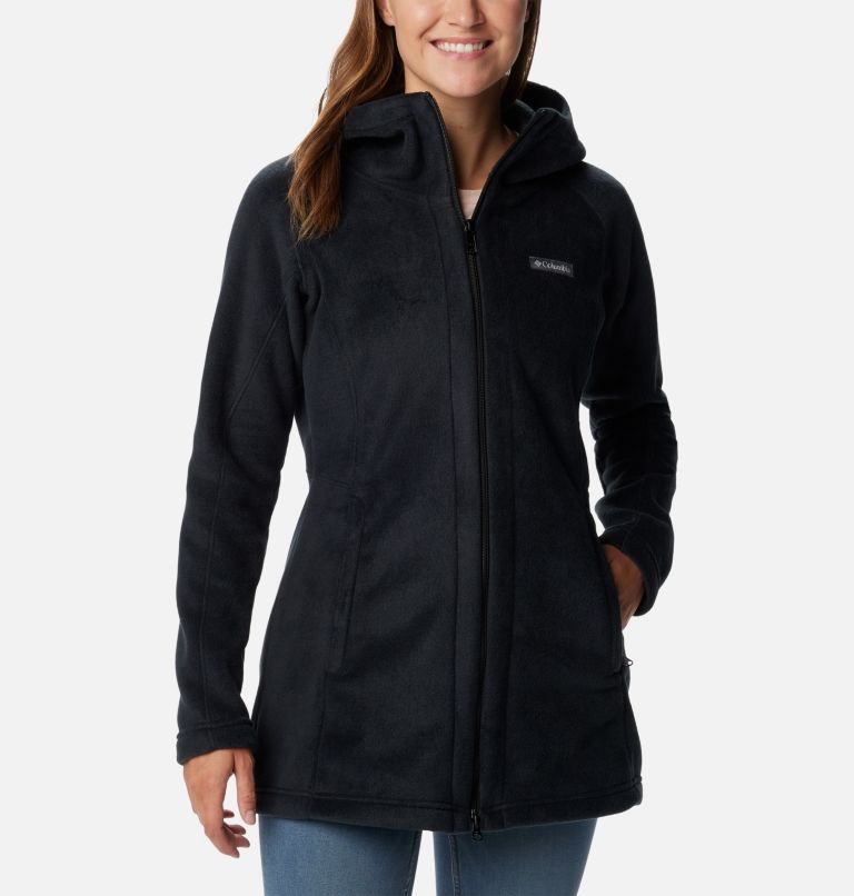 Columbia Benton Springs II Long Hooded Fleece Jacket - Women's - Clothing