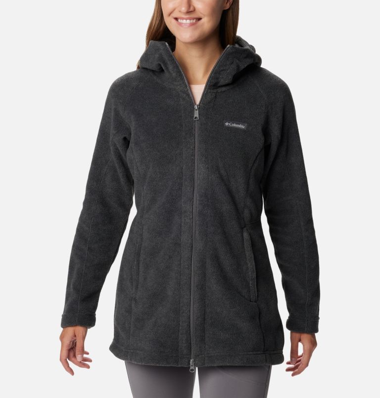 Columbia long 2024 fleece jacket