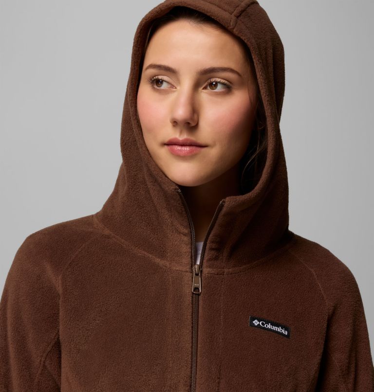 Women's Benton Springs II Long Fleece Hoodie, Color: Tobacco, image 6