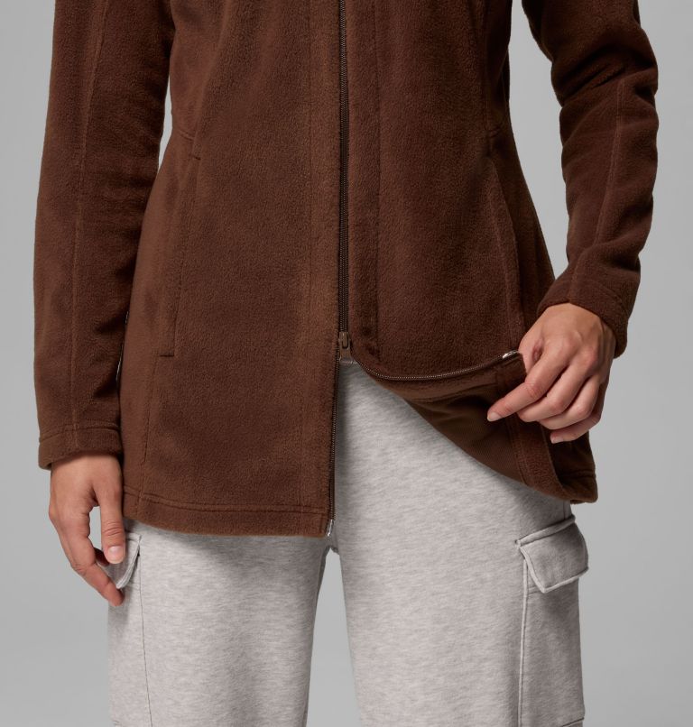 Women's Benton Springs II Long Fleece Hoodie, Color: Tobacco, image 7