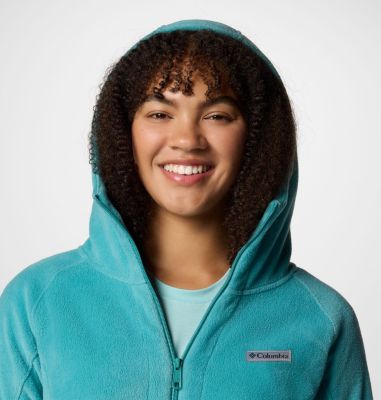 Women's Benton Springs II Long Fleece Hoodie, Color: Teal, image 28