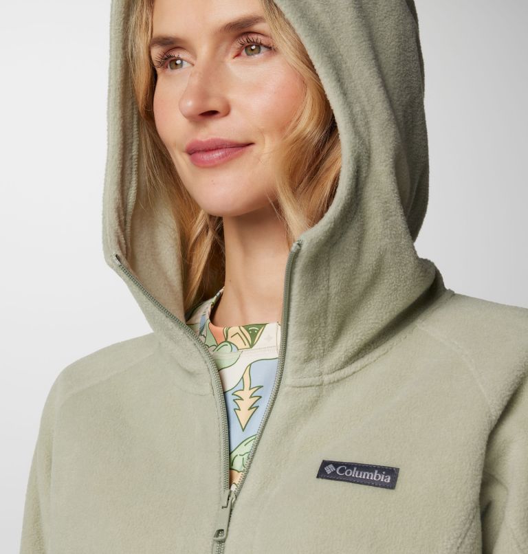 Columbia benton springs ii long hooded fleece clearance jacket