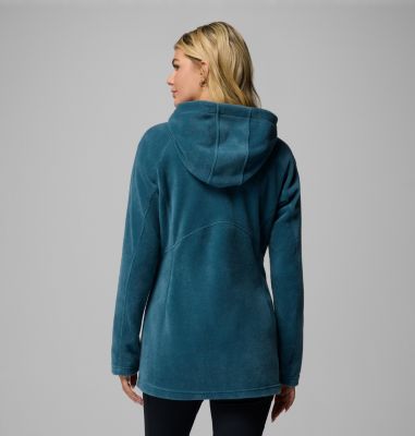 Women's Benton Springs II Long Fleece Hoodie, Color: Everblue, image 11