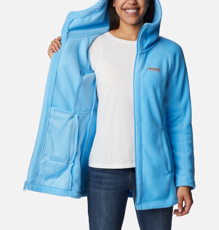Veste à capuchon longue Benton Springs II pour femme, Color: Vista Blue, image 5