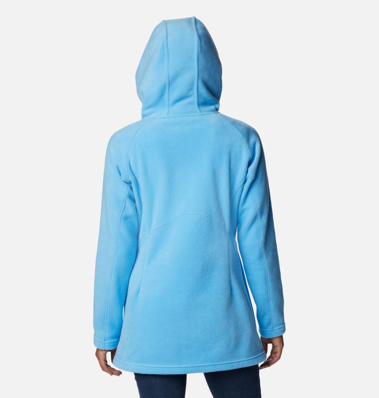 Veste à capuchon longue Benton Springs II pour femme, Color: Vista Blue, image 2