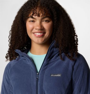 Women's Benton Springs II Long Fleece Hoodie, Color: Nocturnal, image 24