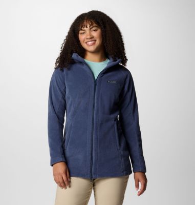 Women's Benton Springs II Long Fleece Hoodie, Color: Nocturnal, image 21