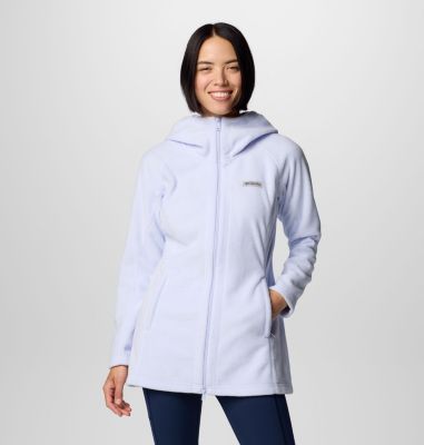 Women's Benton Springs II Long Fleece Hoodie, Color: Snowdrift, image 29