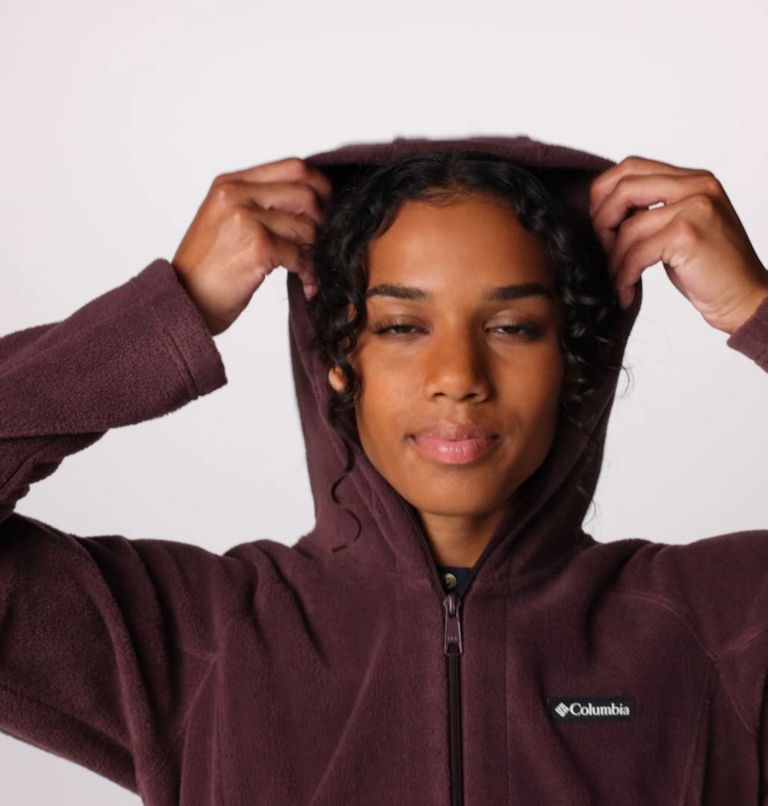 Women's Benton Springs II Long Fleece Hoodie, Color: Moonvista
