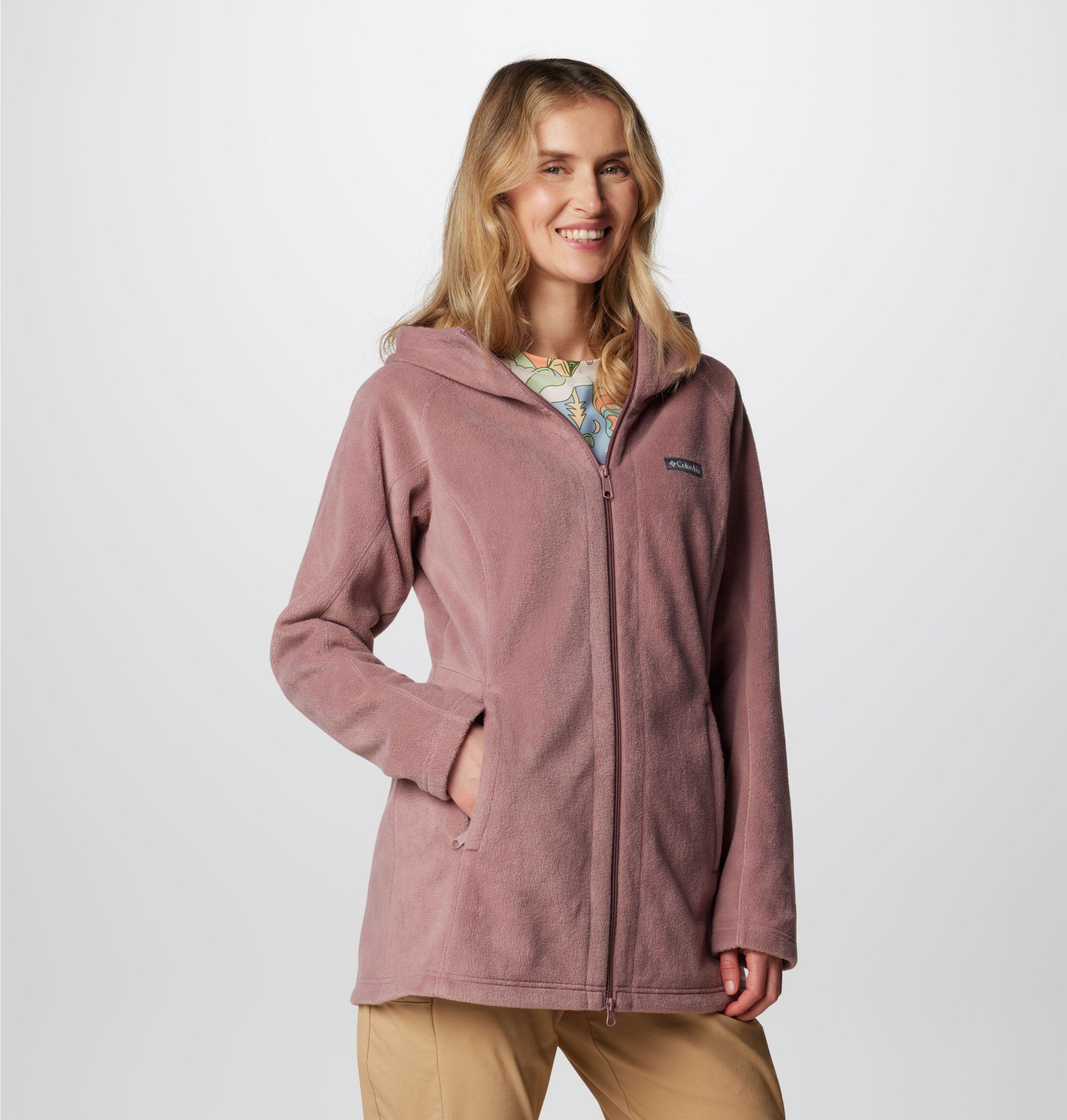 Columbia fleece hot sale hoodie women's