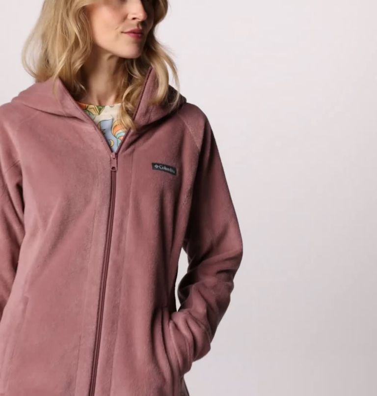 Veste à capuchon longue Benton Springs II pour femme, Color: Fig