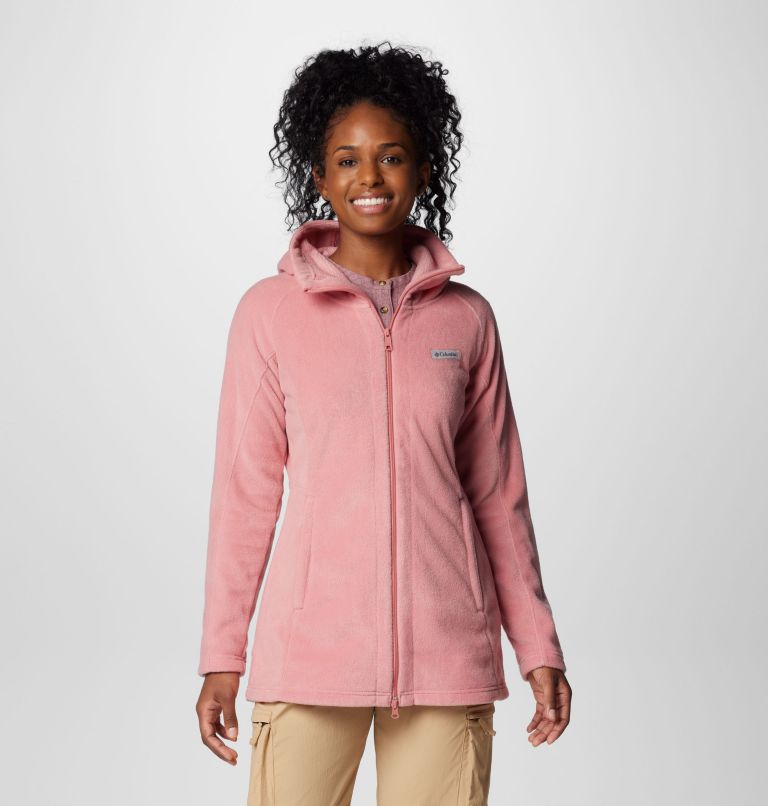 Columbia benton springs ii long hooded fleece jacket sale