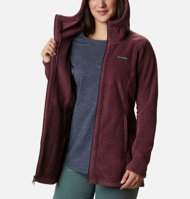 columbia sportswear women's benton springs ii long hoodie