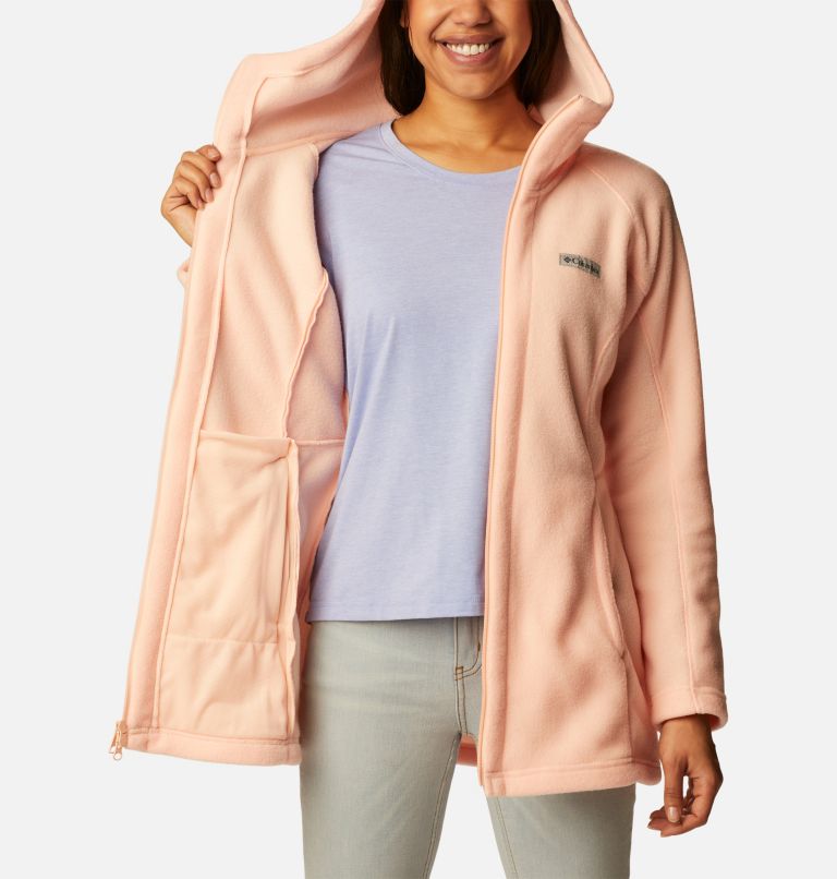Veste à capuchon longue Benton Springs II pour femme, Color: Peach Blossom, image 5