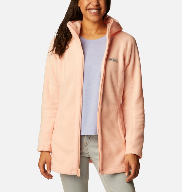 Veste à capuchon longue Benton Springs II pour femme, Color: Peach Blossom, image 6