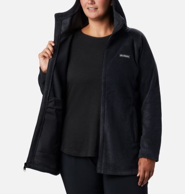 long columbia fleece jacket