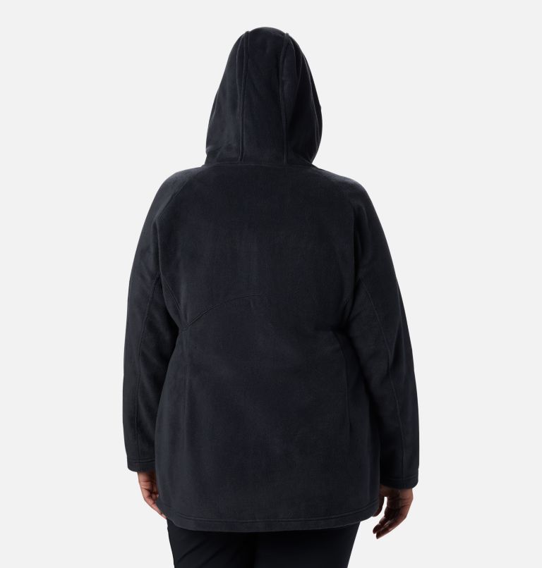 Women’s Benton Springs II Long Fleece Hoodie - Plus Size, Color: Black, image 2