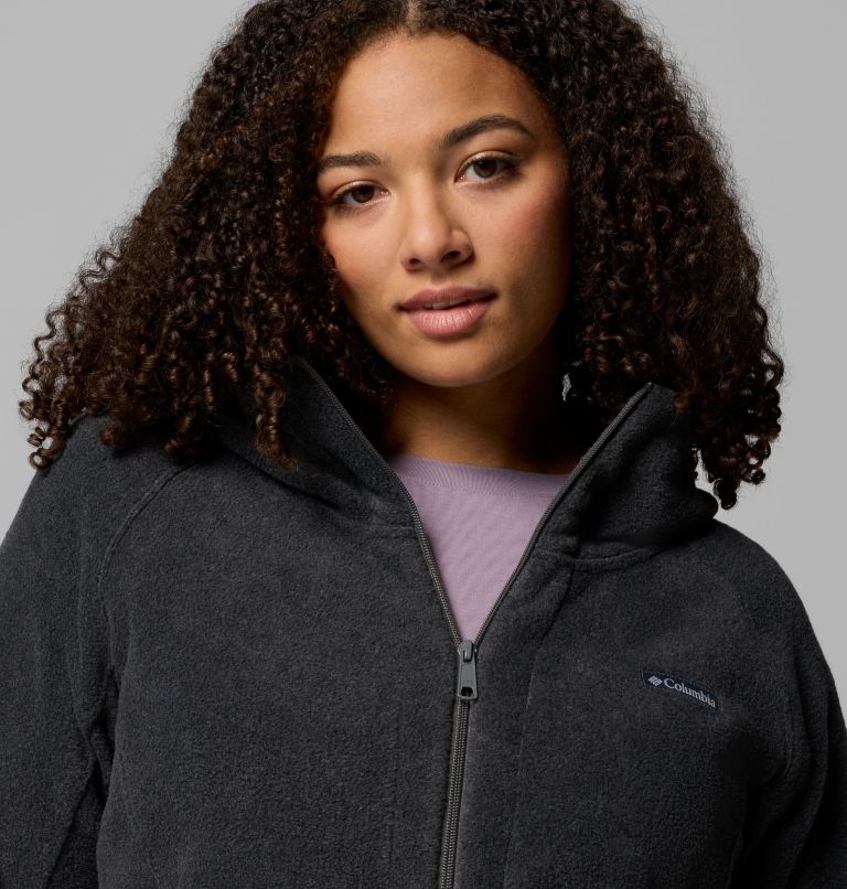 Veste à capuchon longue Benton Springs II Femme - Grandes tailles, Color: Charcoal Heather, image 6