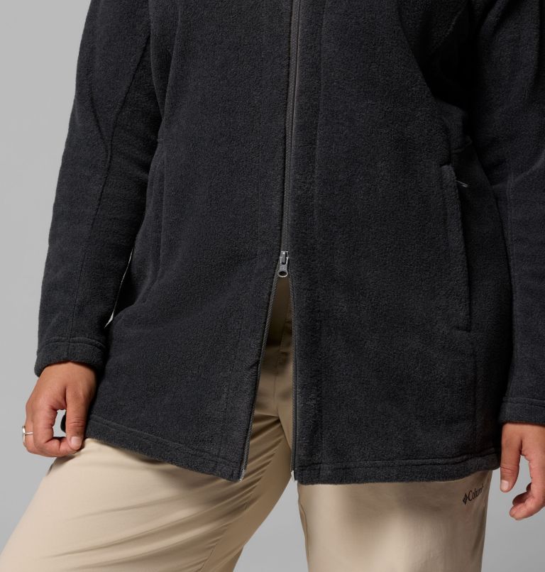 Veste à capuchon longue Benton Springs II Femme - Grandes tailles, Color: Charcoal Heather, image 7