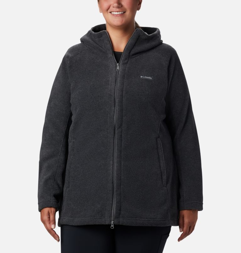 Columbia fleece jacket women's plus size sale