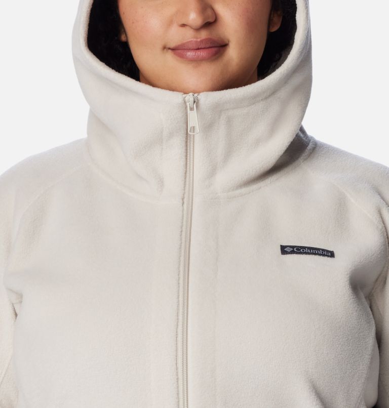Women’s Benton Springs II Long Fleece Hoodie - Plus Size, Color: Dark Stone, image 4