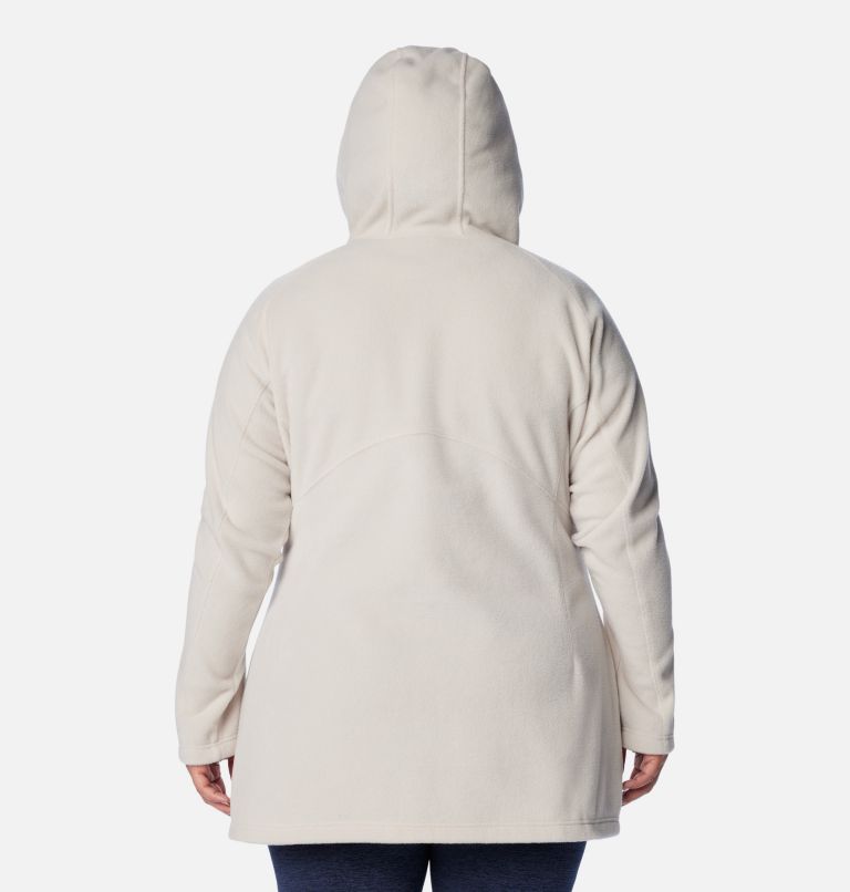 Women’s Benton Springs II Long Fleece Hoodie - Plus Size, Color: Dark Stone, image 2