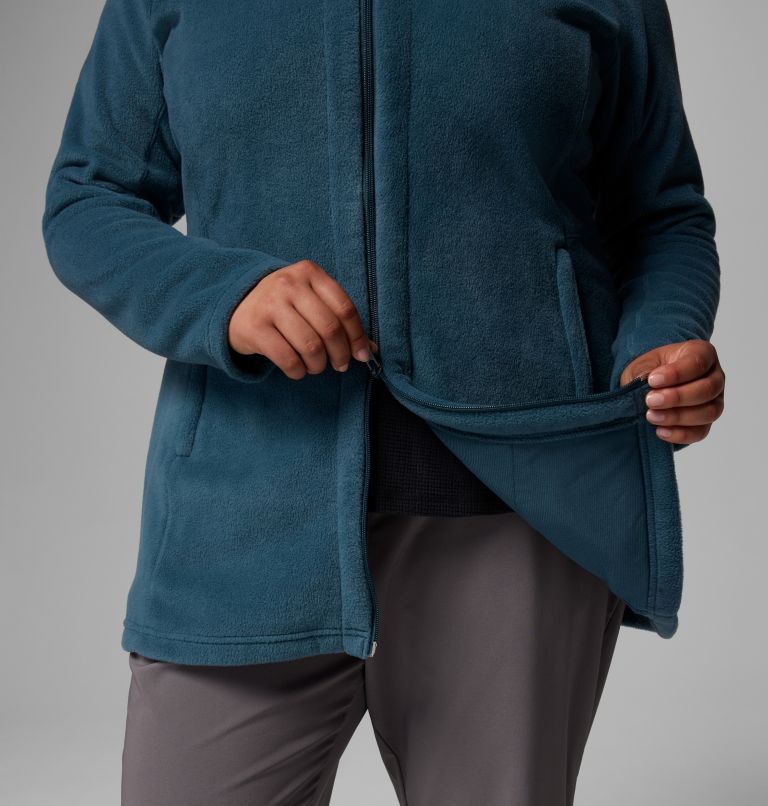 Women’s Benton Springs II Long Fleece Hoodie - Plus Size, Color: Everblue, image 7