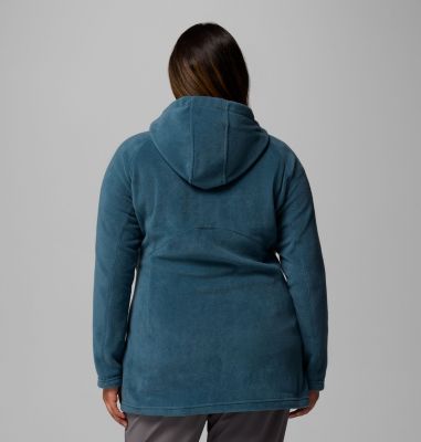Women’s Benton Springs II Long Fleece Hoodie - Plus Size, Color: Everblue, image 15