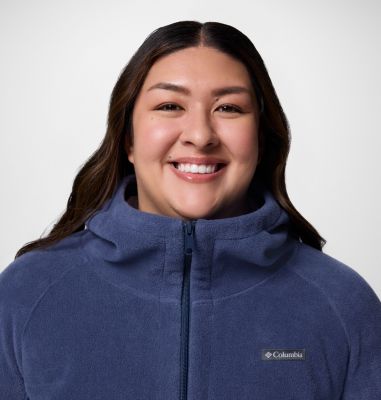Women’s Benton Springs II Long Fleece Hoodie - Plus Size, Color: Nocturnal, image 4