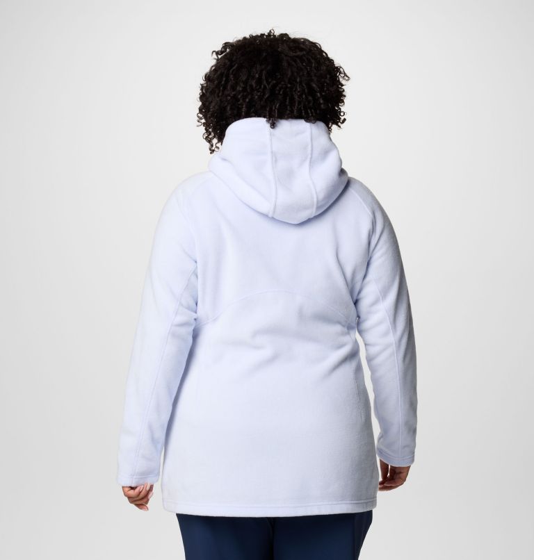Women s Benton Springs II Long Fleece Hoodie Plus Size Columbia Sportswear