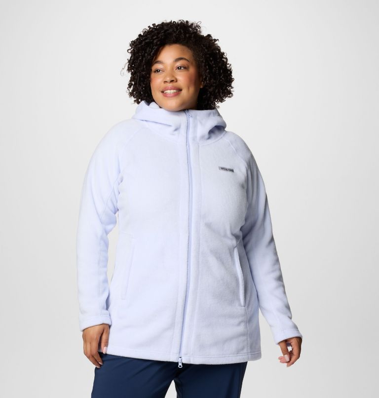 Women s Benton Springs II Long Fleece Hoodie Plus Size Columbia Sportswear