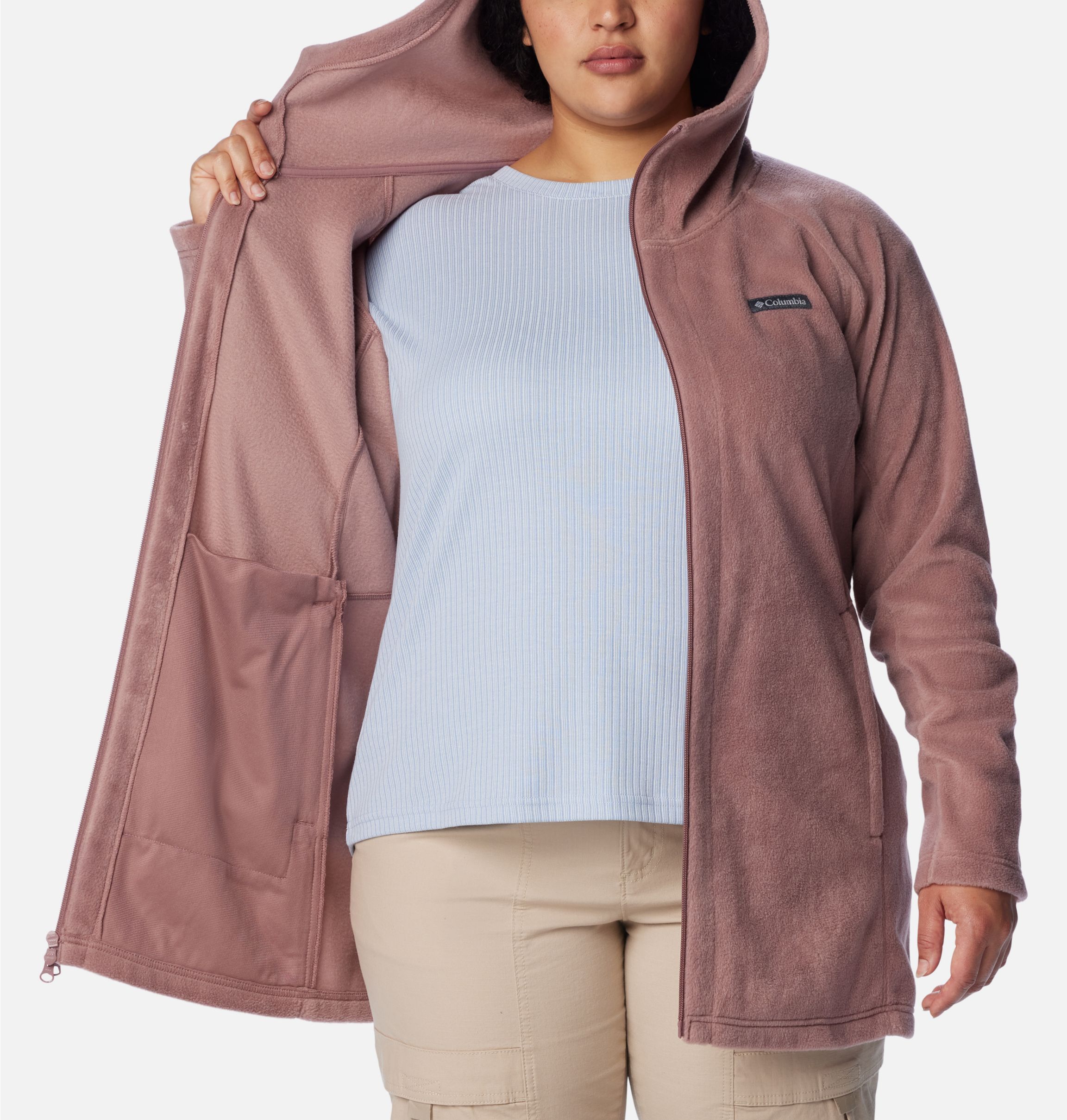 Columbia benton springs outlet long hoodie plus size