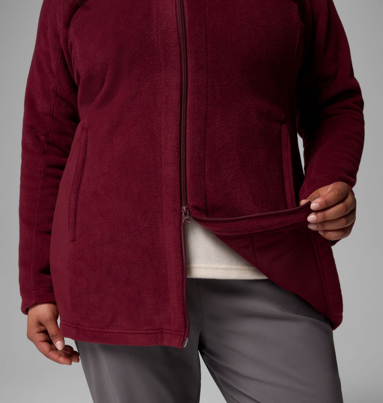 Women’s Benton Springs™ II Long Fleece Hoodie - Plus Size | 623 | 2X 8