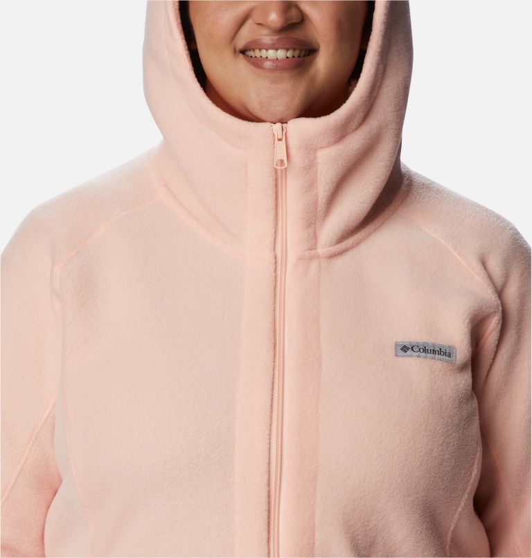 Veste à capuchon longue Benton Springs II Femme - Grandes tailles, Color: Peach Blossom, image 4