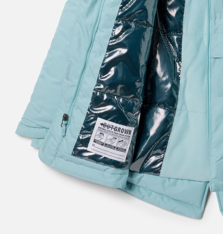 Girls Nordic Strider Winter Parka - 2023 COLLECTION, Color: Aqua Haze Heather, image 3