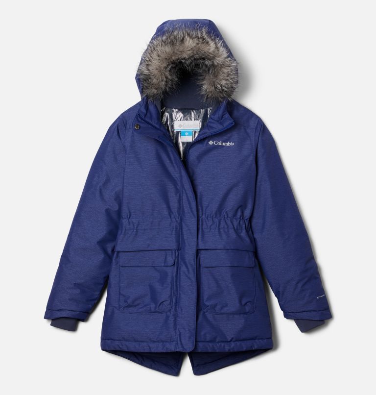 Manteau Nordic Strider pour fille, Color: Dark Sapphire Heather, image 1