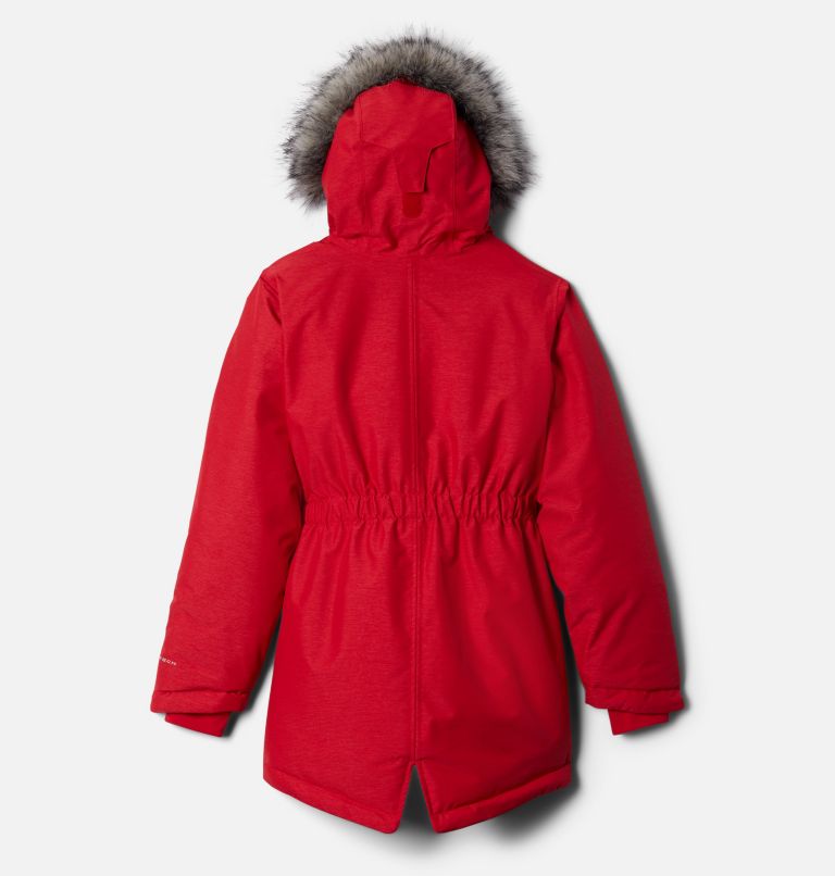 Thumbnail: Manteau Nordic Strider pour fille, Color: Red Lily Heather, image 2