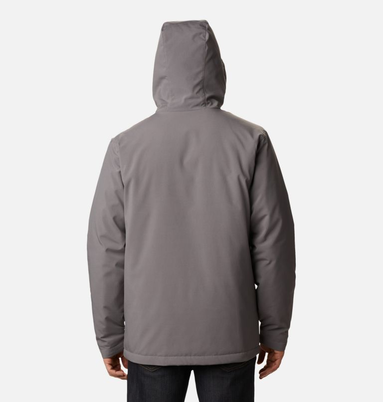 Men’s Gate Racer Insulated Softshell Jacket, Color: City Grey