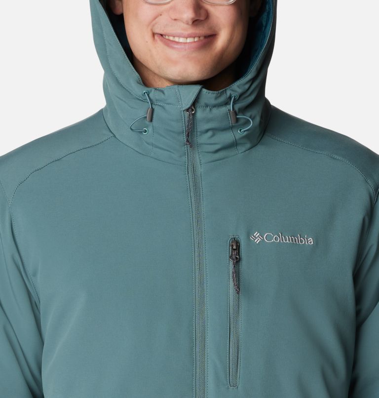 Thumbnail: Men’s Gate Racer Insulated Softshell Jacket, Color: Metal, image 4